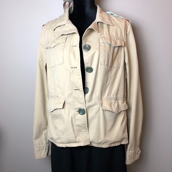 American Eagle Outfitters Beige Jacket XL - Picture 1 of 8